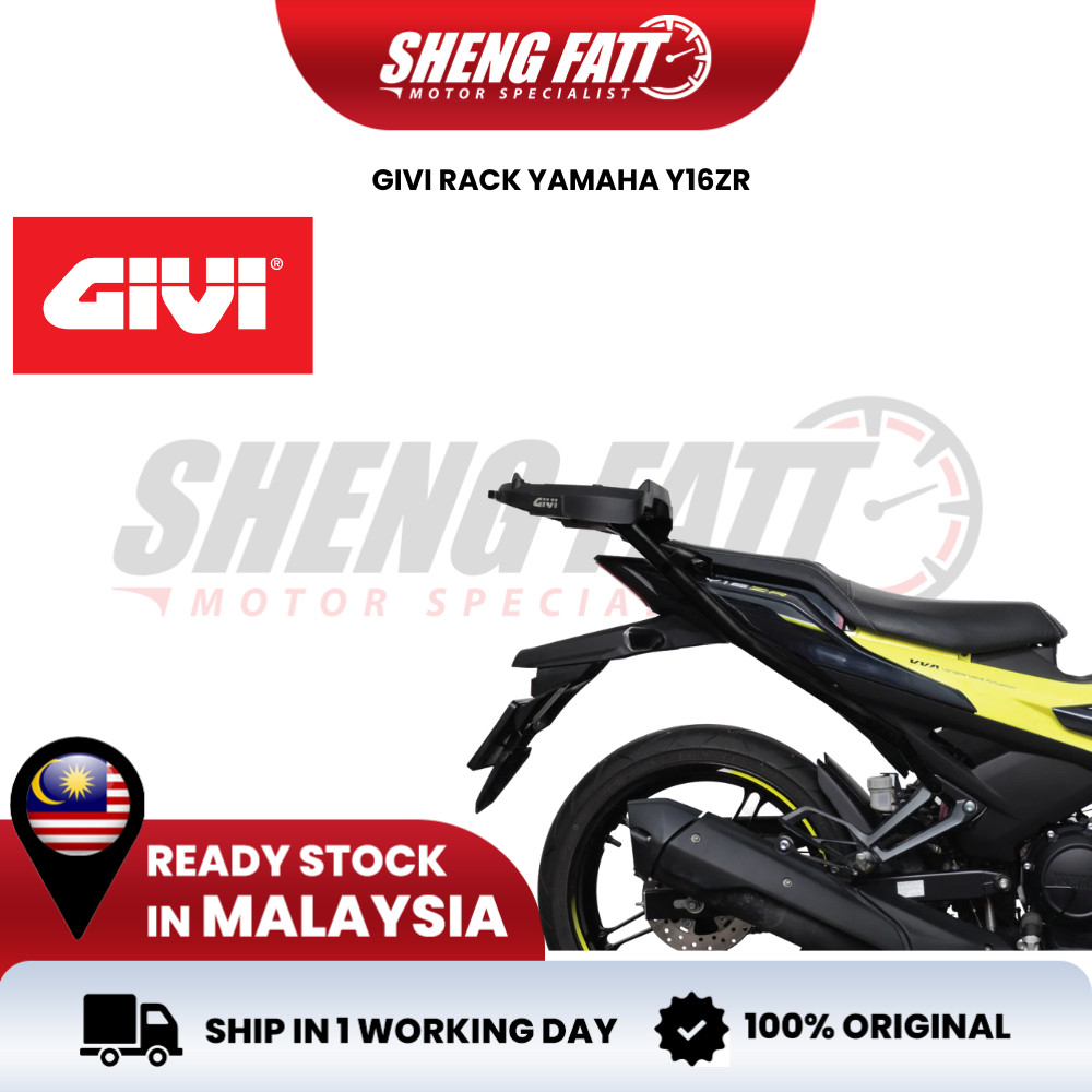 Givi Rack Yamaha Y16ZR Yamaha Exciter Heavy Duty Top Box Rack Yamaha top box Rack Givi Shengfatt