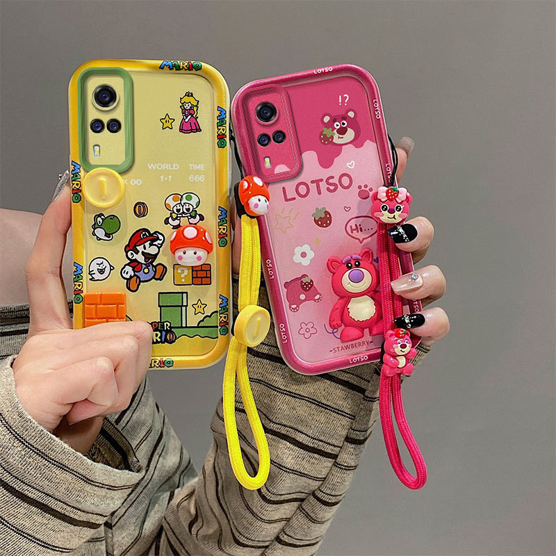 Vivo y51 case vivo y31 y33 y51a y53s case 3D Doll phone case bts