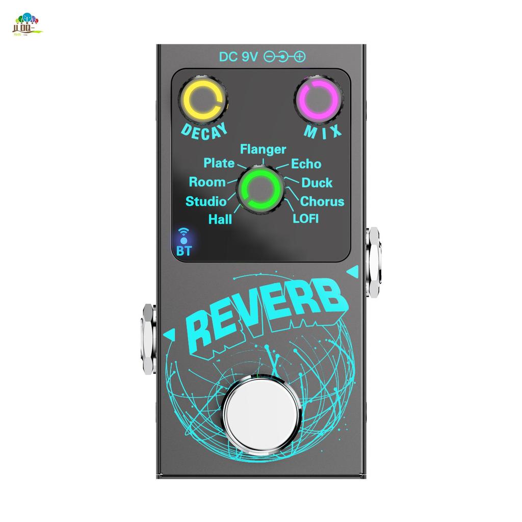 Guitar Reverb Effects Pedal - Reverb บล็อกเดี่ยวสําหรับกีตาร์ไฟฟ้า