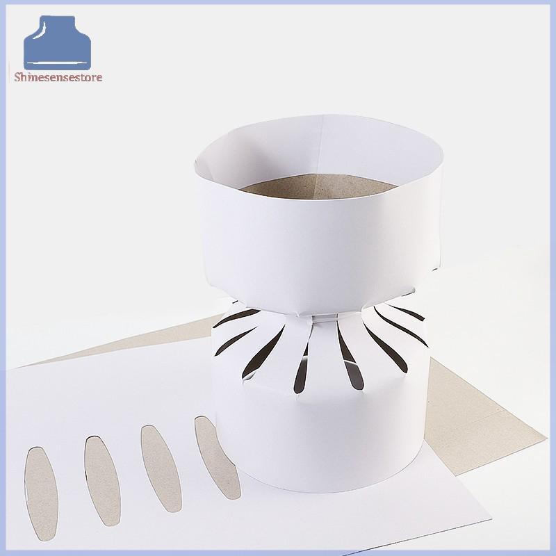 SHINE 20 ชิ้นช่อดอกไม้กลม Stereotype ดอกไม้ Rose แพคเกจซับกระดาษห่อร้านดอกไม้วัสดุเครื่องมือเสริม TH - รูปที่ 4