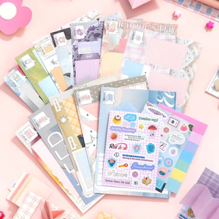 15 ชิ้นสมุดภาพชุด Junk Journal Scrapbooking อุปกรณ์ Creative Journaling ชุด Bullet Journals วัสดุสําหรับสาววัยรุ่นผู้หญิงผู้ใหญ่ศิลปะหัตถกรรม Evidera