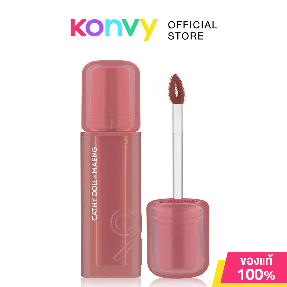 Cathy Doll x Maeng Ink Lip Gloss 3.2g #08 Monalisa เคที่ดอลล์ ลิปกลอสปากฉ่ำ.