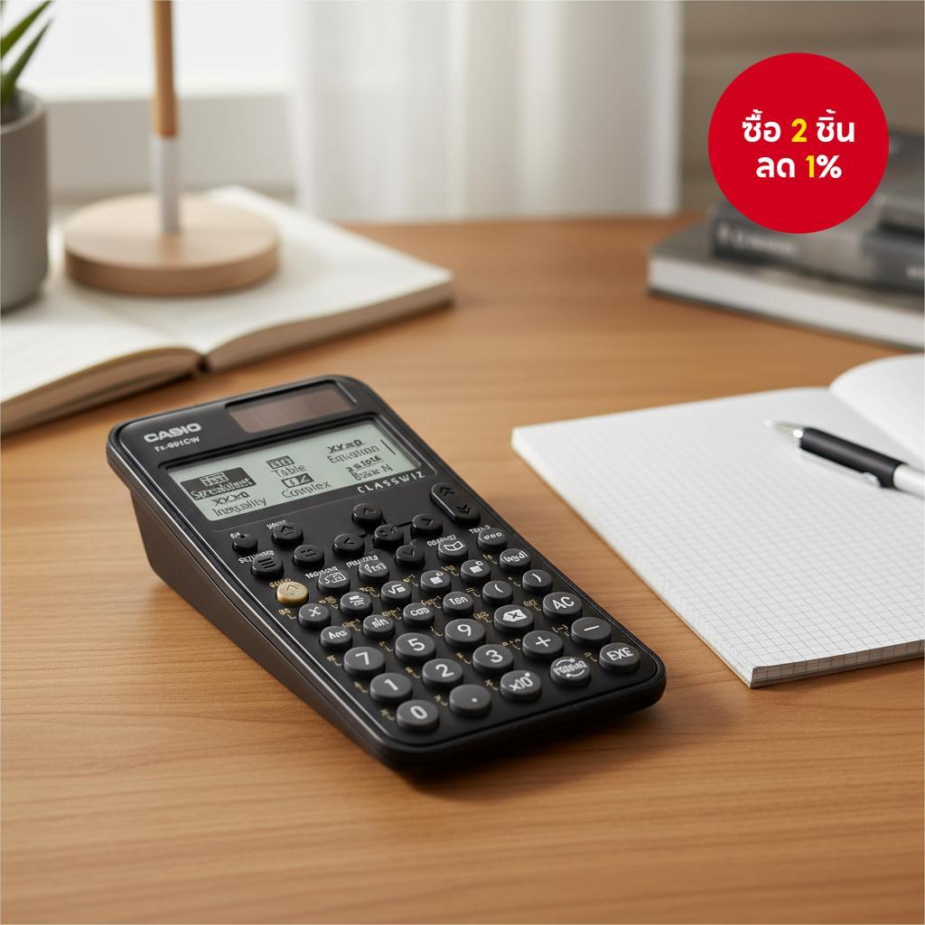 เครื่องมือคํานวณทางวิทยาศาสตร์ Casio fx-991CW
