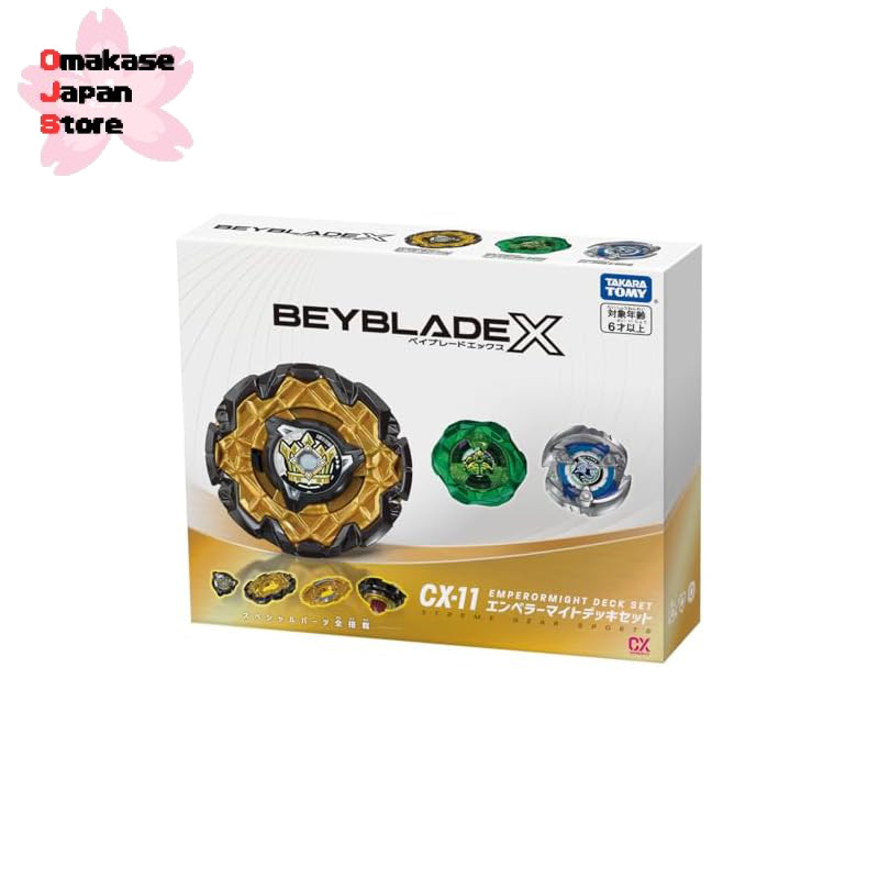 BEYBLADE X CX-11 Emperor Might Deck Set  [TAKARATOMY] [Japan code]