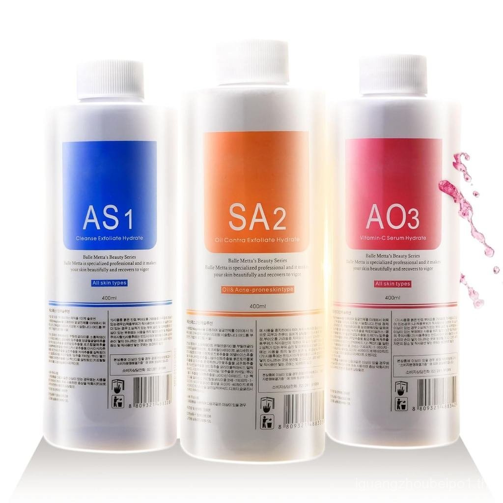 Professional Hydro Peeling Solution สําหรับเครื่อง Hydrodermabrasion – Bubble Solution สําหรับทุกสภา