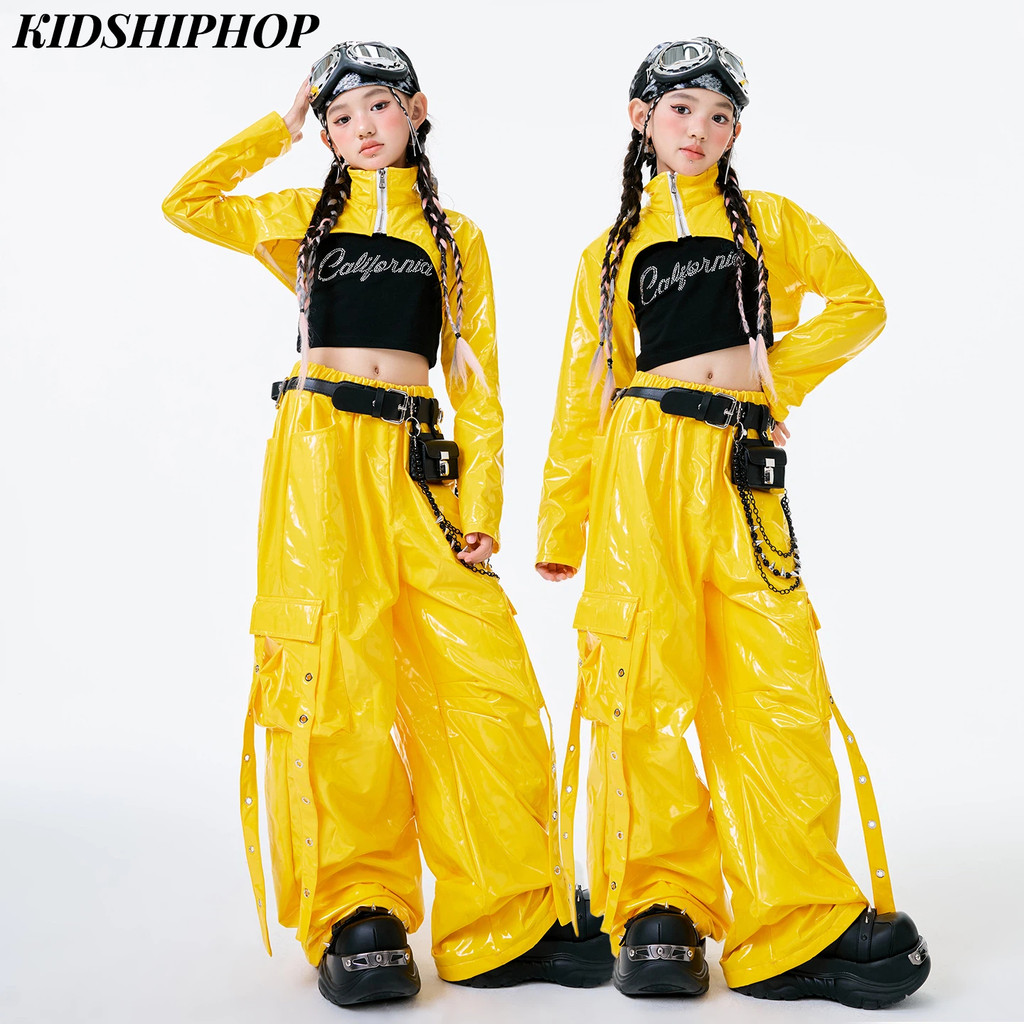 สาวแจ๊สแดนซ์ฝึกเสื้อผ้าชุดเด็กฮิปฮอปและถนนเต้นรําประสิทธิภ รูปที่ 3