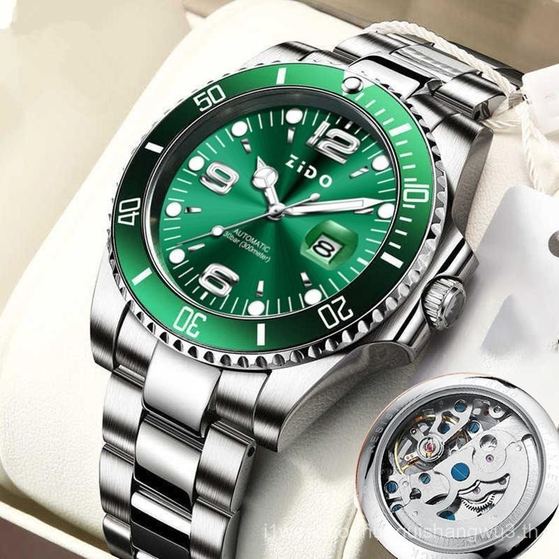 ผู้ชาย Tourbillon อัตโนมัติสแตนเลส Calander Luminous นาฬิกาควอทซ์กันน้ํา