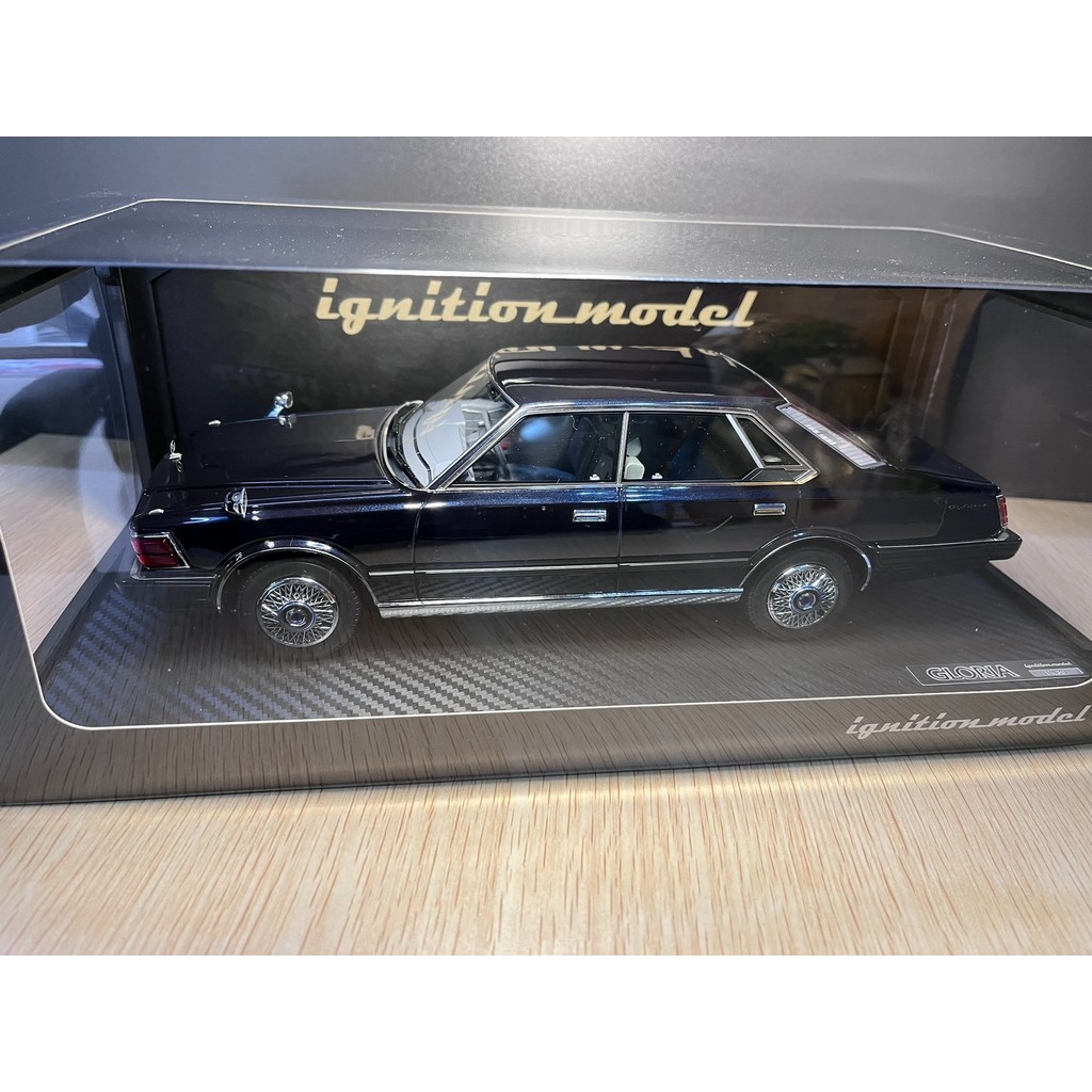 1/18 ig Nissan 5th Generation Duke Gloria P430 280E Beaded Blue Paint ig1470 Sedrik Resin Car Model 