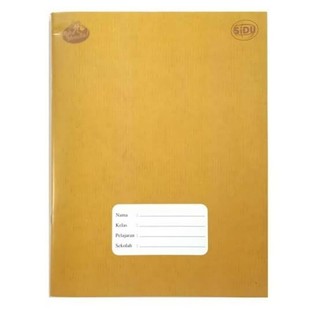 Buku Tulis Sidu Kraft 40 Dan 60 / Pack Isi 10 Buku