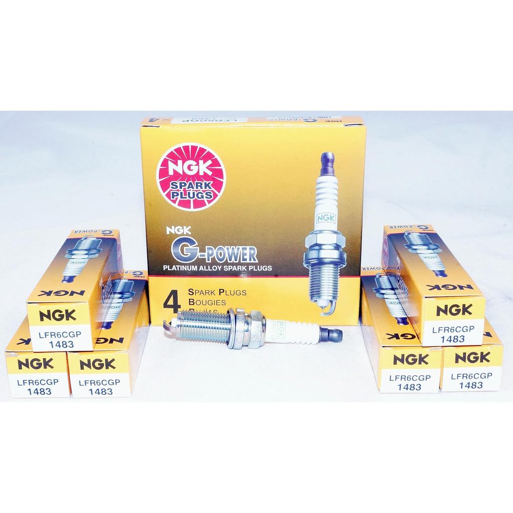หัวเทียน NGK LFR6CGP 1483 แพ็ค 6 ตัว