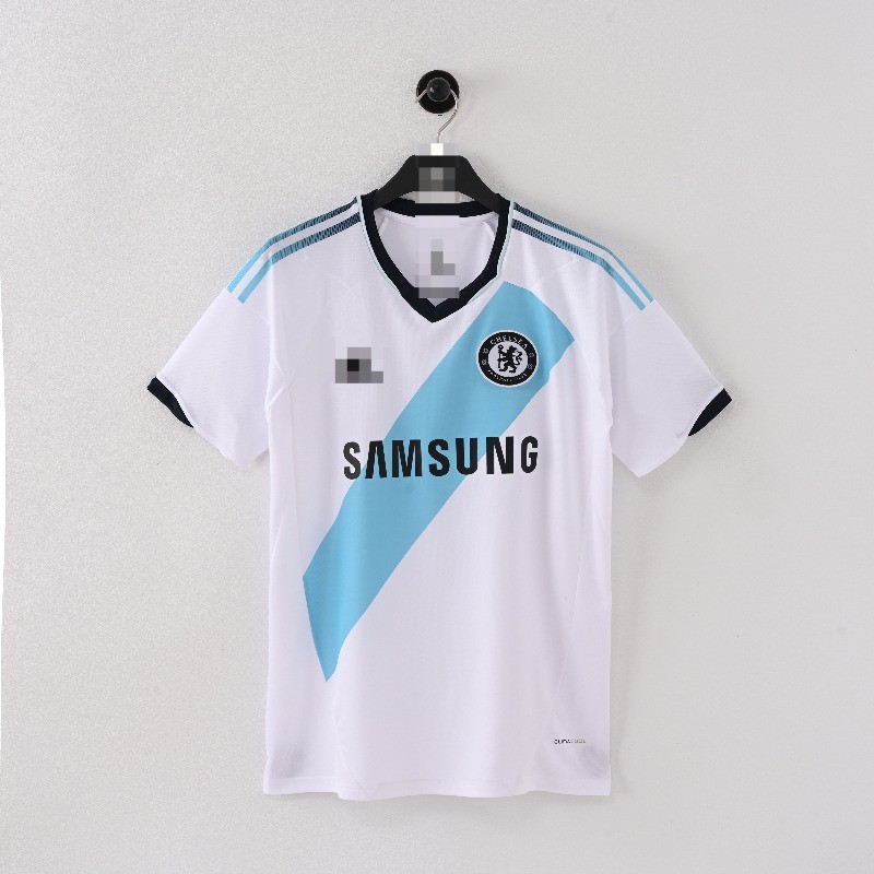 เสื้อเจอร์ซีย์ฟุตบอล เชลซี แขนสั้น สไตล์ย้อนยุค สำหรับทีมเยือน ฤดูกาล 2012-2013