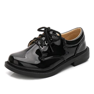 Shoe9901- รองเท้าคัชชูเด็กชายตั้งแต่เล็ก-ถึงเด็กโต วัสดุคุณภาพ สวย ใส่สบาย (ความยาววัดจากพื้นภายใน ให้ใช้ความยาวเท้า ...