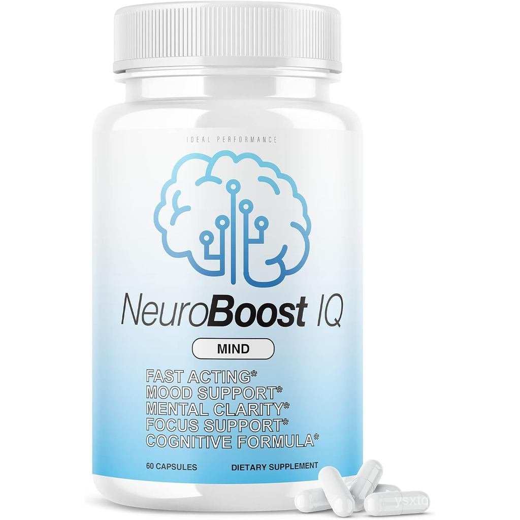 Neuro Boost IQ อาหารเสริมเม็ดสมอง Mind Ben Carson Neurobooster Neuroboostiq (60 แคปซูล)