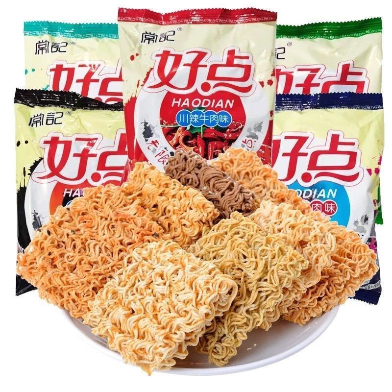 2025 รูปแบบใหม่ Xinjiang Shipment Changjiang Good Point Crispy Noodles Palm Crispy Instant Noodles D
