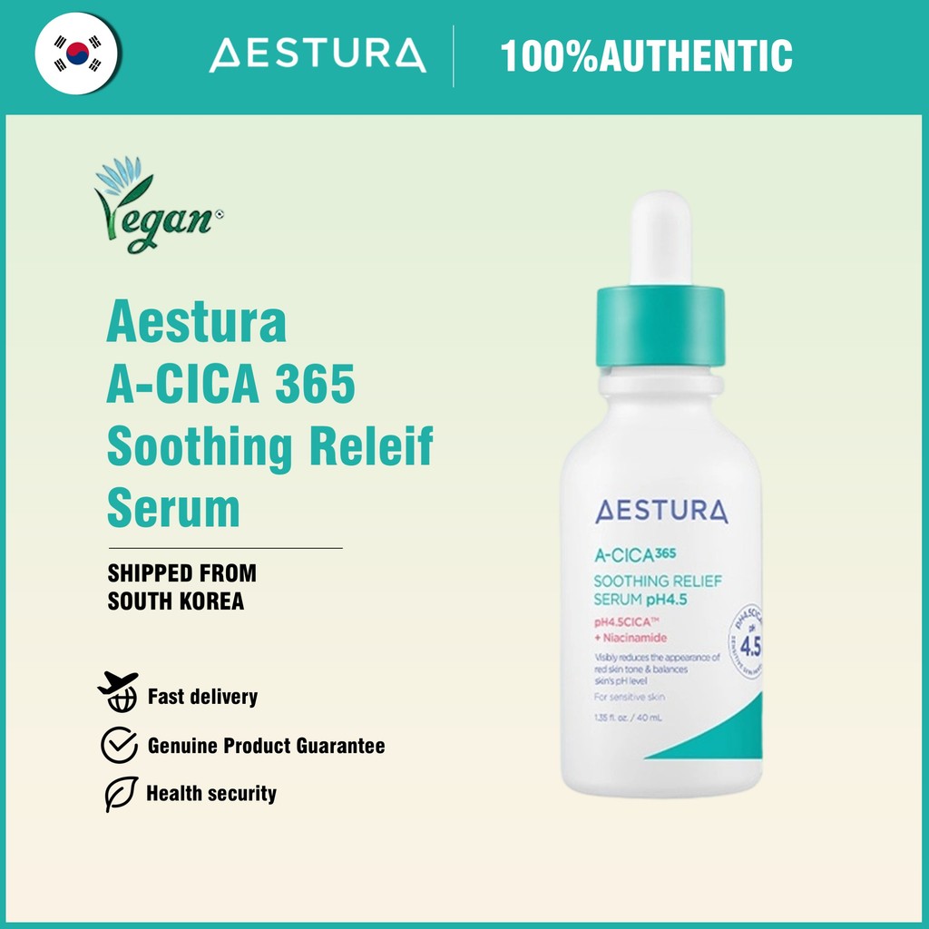 [AESTURA] A-CICA 365 Soothing Releif Serum pH4.5 40ml