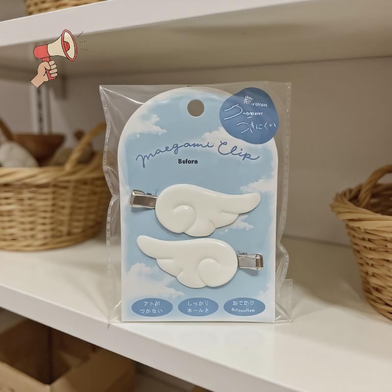 [MZ] คู่ของกิ๊บติดผมสไตล์ญี่ปุ่น Y2K แบบแองเจิลวิง เสริมความน่ารักให้ทรงผม เครื่องประดับทรงผม