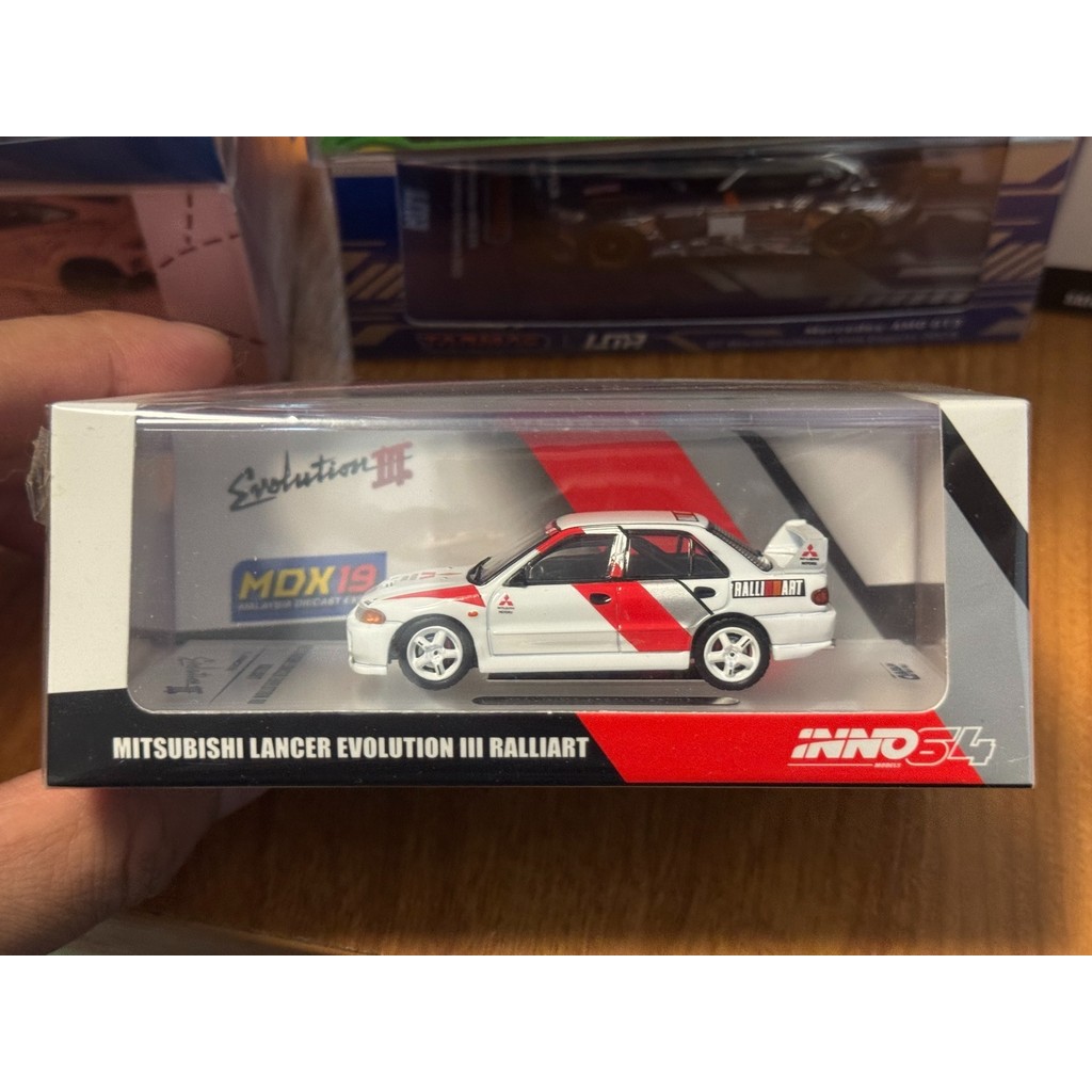 1/64 INNO Thunderbolt Fire evo3 Rally Art Marasia Limited Jackie Channel Thunderbolt Fire Start ภาพย