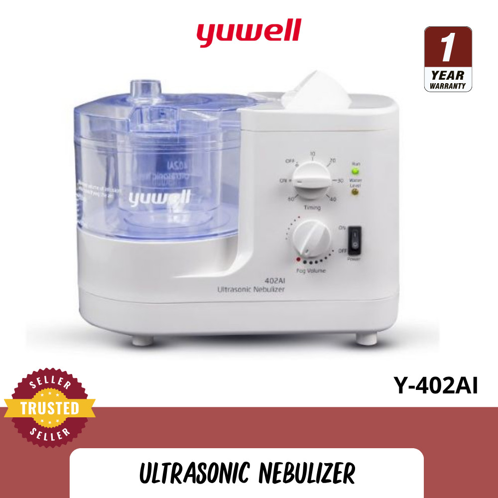 Yuwell Ultrasonic Nebulizer เครื่องพ่นละอองยา แบบอัลตร้าโซนิค 402AI
