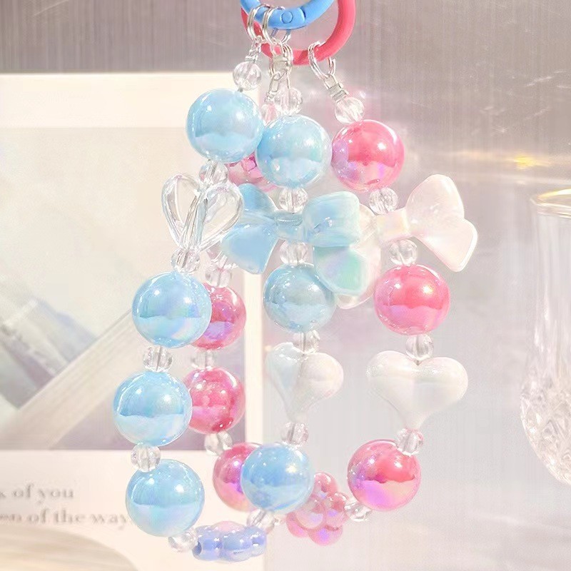 ห่วงโซ่โทรศัพท์มือถือ เคสโทรศัพท์ จี้ กระเป๋าเดินทาง เสน่ห์ พวงกุญแจ จี้ลูกปัดอะครีลิค พวงกุญแจน่ารัก - รูปที่ 3