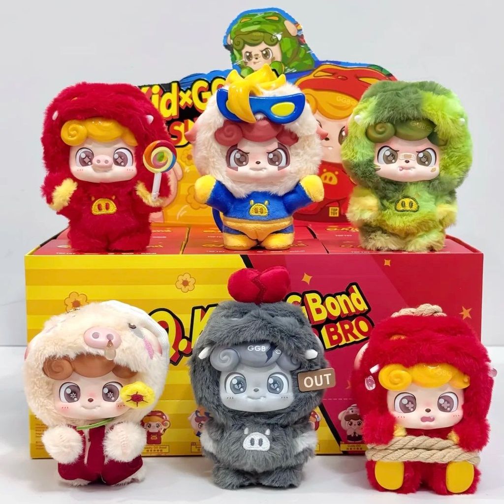 JOTOYS JOTOYS Q Treasure x Pigman Super Cute Pig Teammate Series Mystery Box ของเล่นตกแต่งรูป