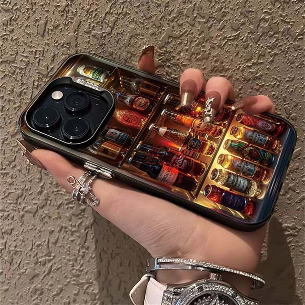 เคสไอโฟน สำหรับ IPhone XR Max 13 12 14 11 17 Air 16 15 Pro Max 7 8 Plus เคส IPhone Cool Beverage Machine CYK1590A