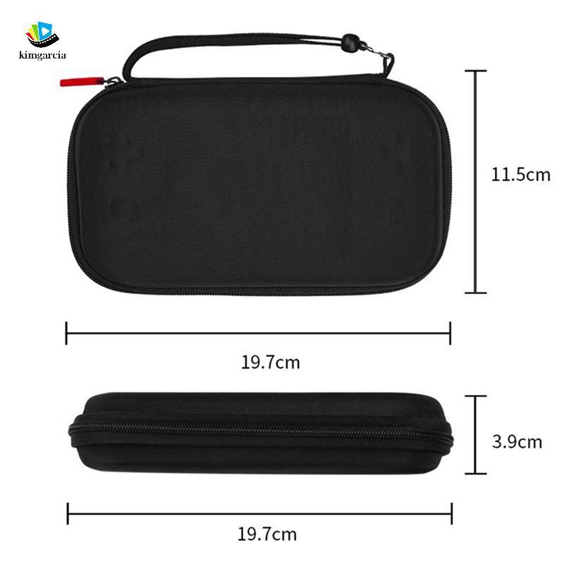 kimgarcia สําหรับ RG477M เกมคอนโซลสําหรับ RG477M กระเป๋าเก็บ RG477M แบบพกพาแบบพกพาเกมกระเป๋าอุปกรณ์เ