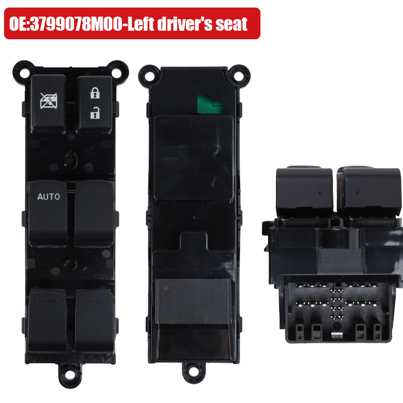 ใหม่ปุ่มสวิทช์หน้าต่างซ้ายและขวาสําหรับ Suzuki Alivio รูปที่ 6