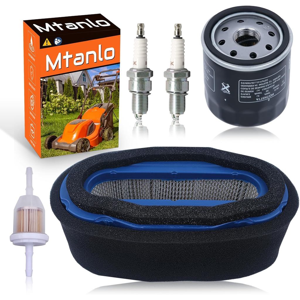 เปลี่ยนชุดไส้กรองอากาศสําหรับเครื่องยนต์ Kawasaki FH601V, FH641V, FH661V, FH680V, FH721V - รวมรหัส O