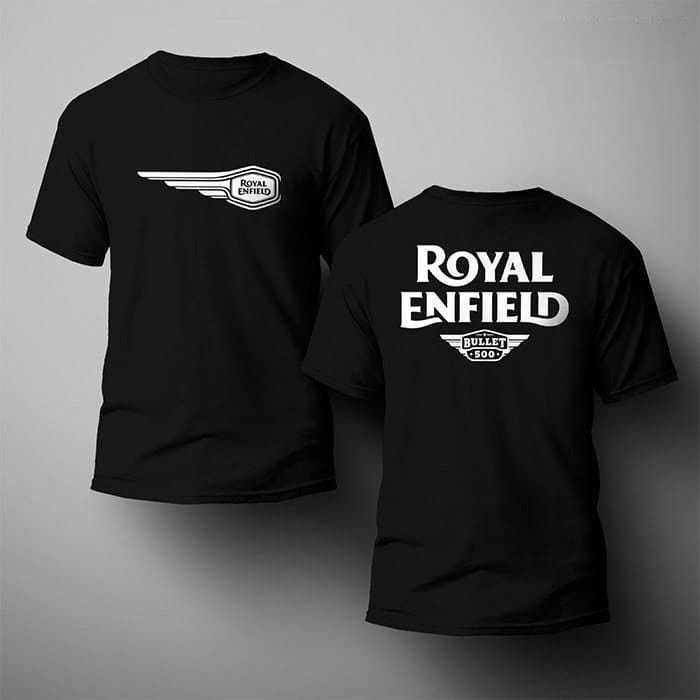 Royal Enfield รถจักรยานยนต์ผ้าฝ้าย 100% เสื้อยืด Unisex Moge Club แฟชั่นแขนสั้นอินเทรนด์ Cool Street Casual อเนกประสงค์ ราคา ถูกที่สุด ดีลบีเคเค แกลเลอรีภาพที่ 7