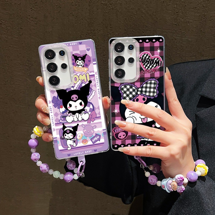 Doodle น่ารัก Kuromi กราฟิกเคสโทรศัพท์สําหรับ Huawei Mate 70 60 50 40 40E 30 30E Pro Pura 80 70 Ultr