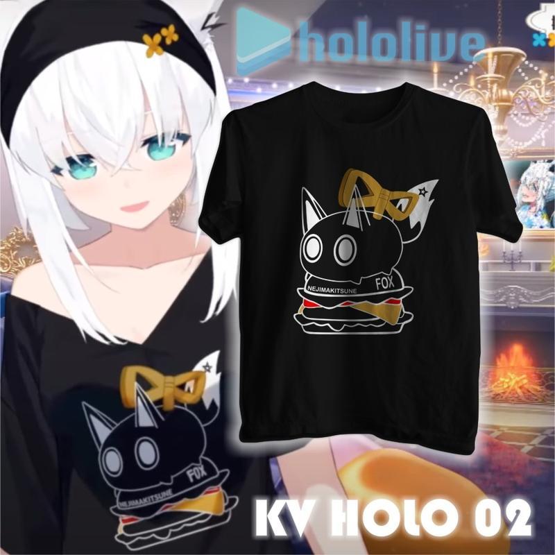 คาออส โฮโลลีฟ ชิราคามิ ฟุบุกิ เสื้อยืดคอสเพลย์สบายๆ KV HOLO 02