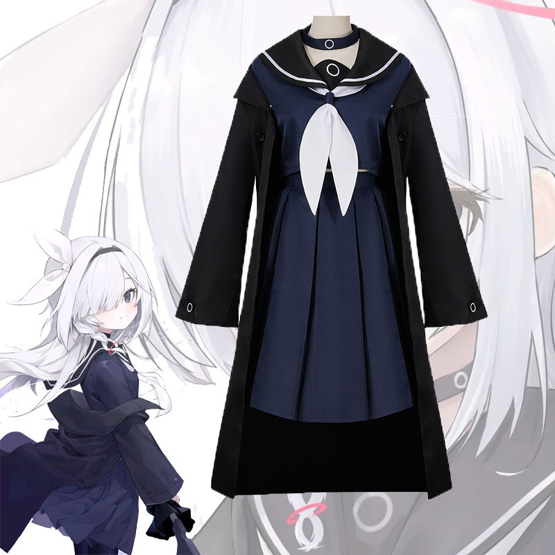 ชุดคอสเพลย์ Plana จาก Blue Archive แบบฉบับเกม RPG และเหมาะสำหรับงานฮาโลวีน HYG