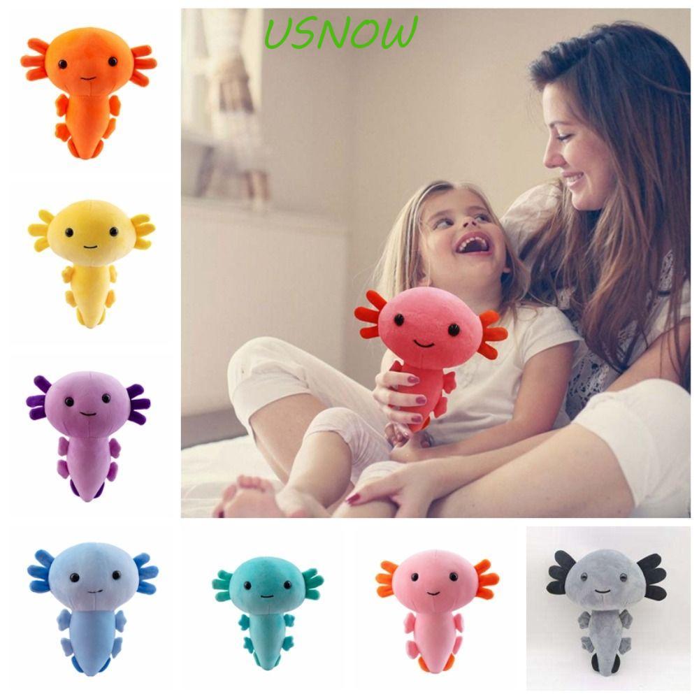 USNOW 20 ซม.Axolotl ของเล่นตุ๊กตา, Plushie Axolotl Salamander Axolotl ตุ๊กตาสัตว์ Plushie ตุ๊กตา, ตุ