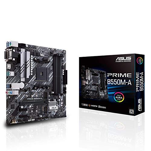 ASUS AMD B550 Compatible AM4 Motherboard PRIME B550M-A【MicroATX】