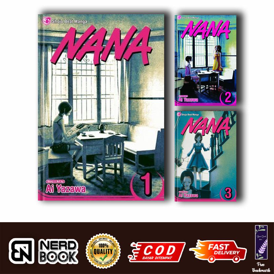 Nana Comic (ชุด 21 เล่ม) โดย Ai Yazawa (ภาษาอังกฤษ)