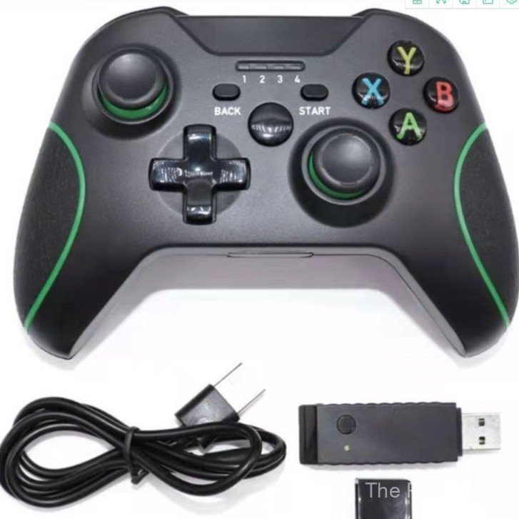 คอนโทรลเลอร์เกมไร้สาย XBOXONE2.4G ที่เข้ากันได้กับคอนโซล XONE คอนโทรลเลอร์แบบหลายในหนึ่ง ขายส่งข้ามพ
