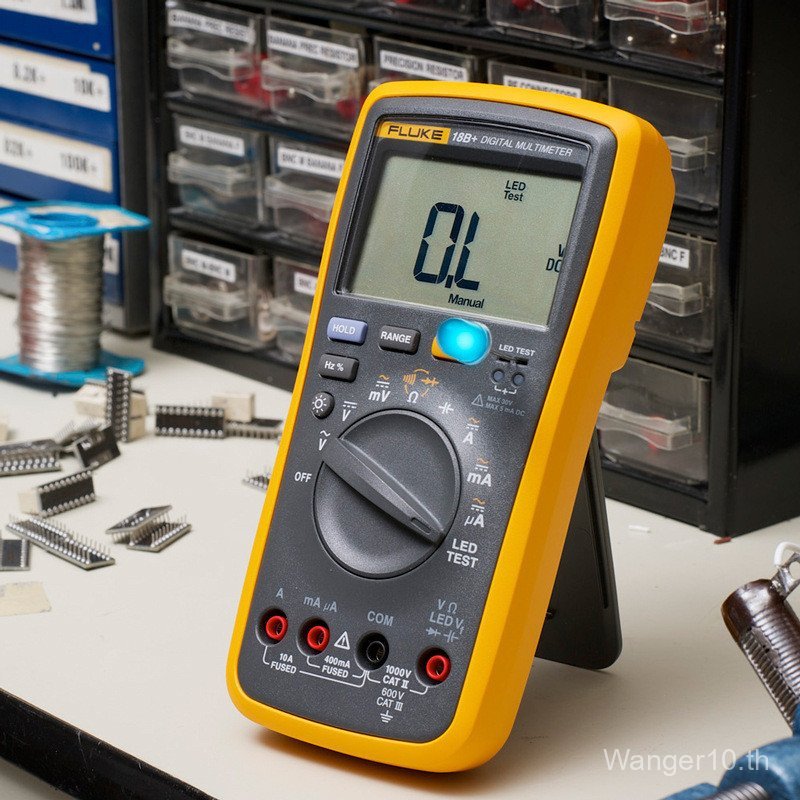 FLUKE FLUKE FLUKE F15B+/ 17B+/ 18B+/ 12E+/ 15BMAX/17BMAX มัลติมิเตอร์แบบดิจิตอล
