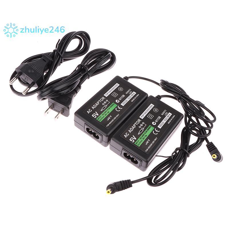 <zhuliye246>EU/US Plug Charger Power Supply อะแดปเตอร์ AC สายชาร์จสําหรับ PlayStation PSVITA PS Vita