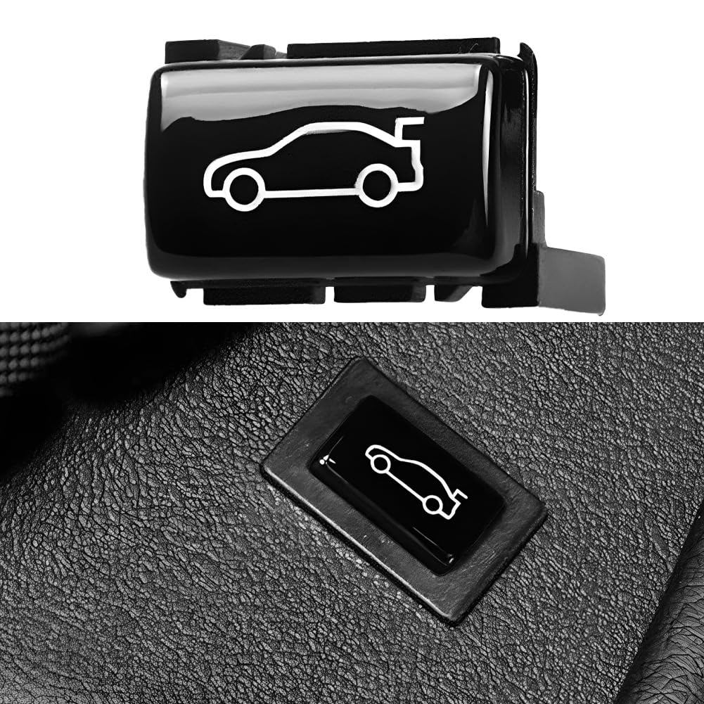 ปุ่มท้ายรถสีดําสดใสเข้ากันได้กับ BMW 1 E81/E82, 2 F22/F23,3 E90/F30,4 F32, 5 E60/F10/F11, 6 E63/F30,