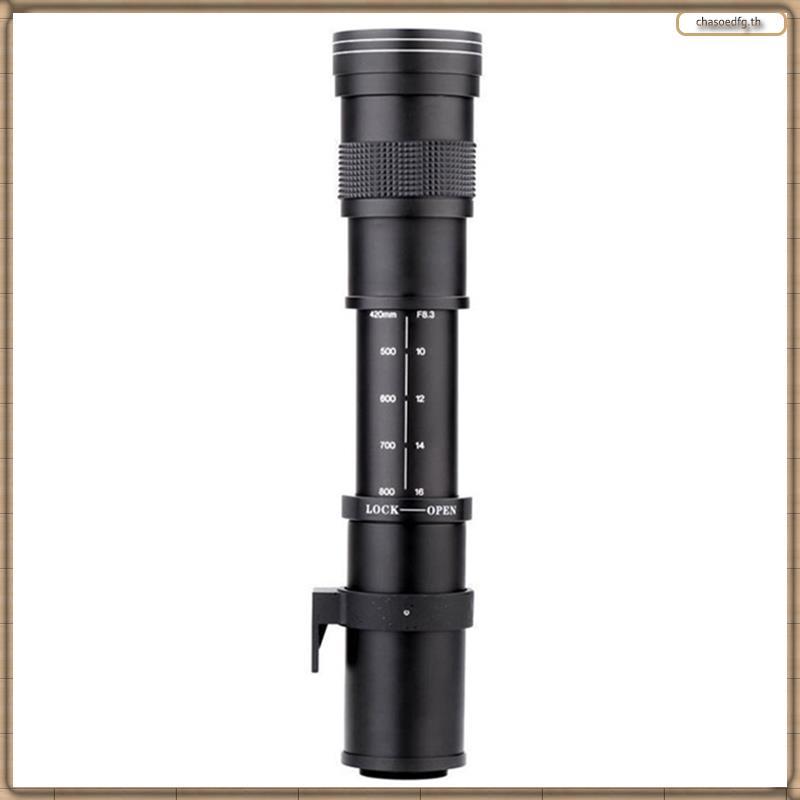 [BP] SLR Camera Manual Zoom Lens 420-800mm F/8.3-16 เลนส์ซูม Telephoto สําหรับรุ่น
