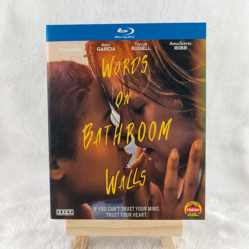 A663 ภาพยนตร์ Blu-ray Words บนผนังห้องน้ํา -2020 BD25 ภาษาอังกฤษสเปน C0103