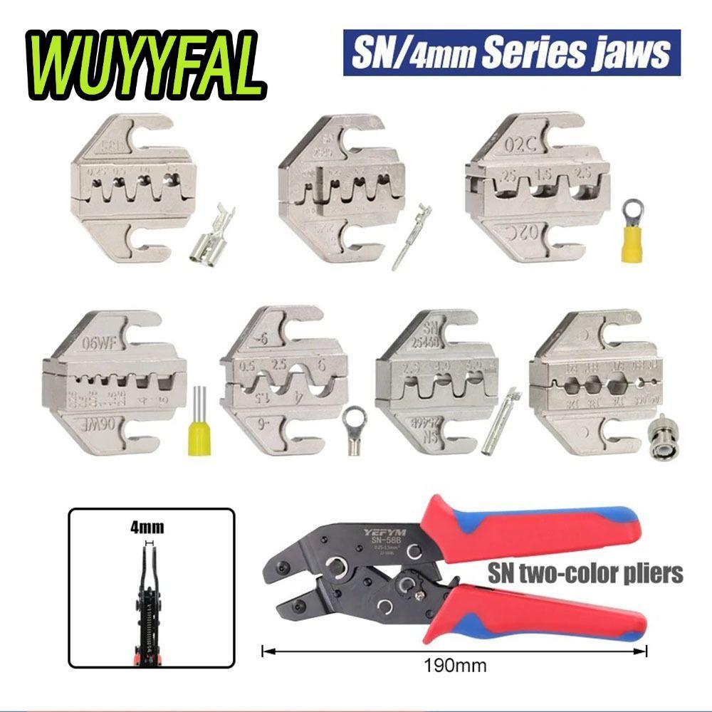 WUYYFAL SN CRIMPING คีม Jaw, SN-2546B 02C 06WF 2549 03H CRIMPING คีมขากรรไกร,กว้าง 4 มม.48B 58B Allo