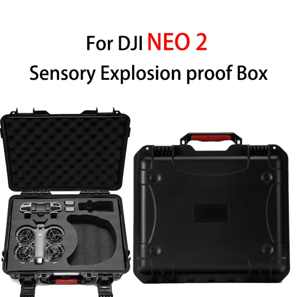 สําหรับ DJI Neo2 Sensory ระเบิดปลอดภัยกล่องเก็บแว่นตา N3 ไหล่เดี่ยวกล่องเดินทาง Neo2 Sensory Diagonal Span กระเป๋าถังกันน้ํา