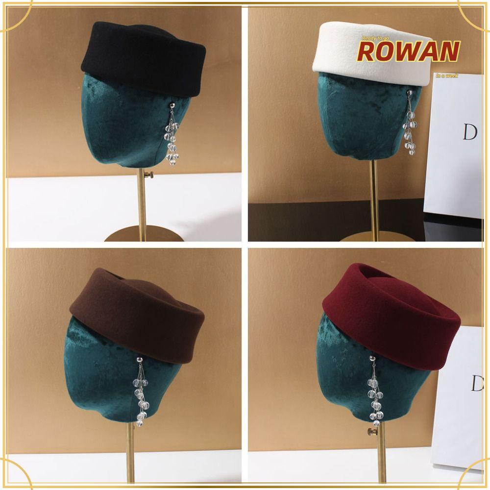 หมวก Fedora Retro และเบเร่ต์จากขนสัตว์ พร้อมหมวกทรง Pillbox สำหรับงานพิธีการ