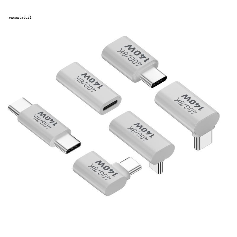 EC Speed Type C 140W 40G 8K Connector 8K60Hz อะแดปเตอร์อลูมิเนียมอัลลอยด์วิดีโอ