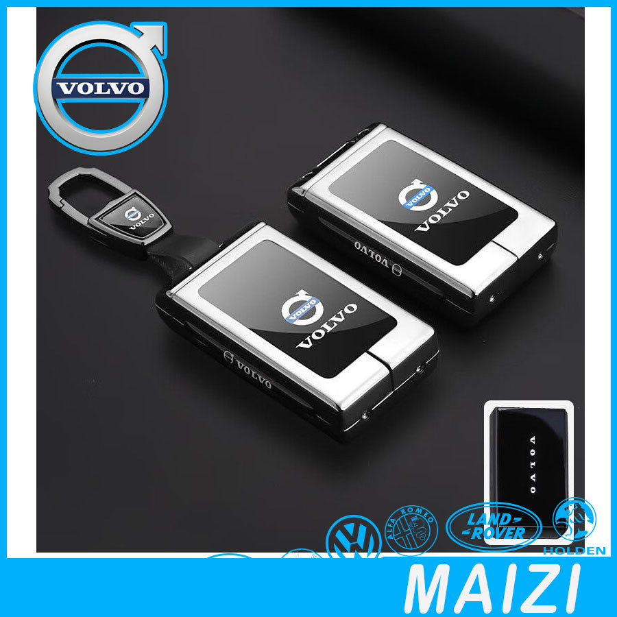 [READY]VOLVO EX30 Business Key shell volvo ex30 Metal Frame Business Key cover Car Smart Key Leather