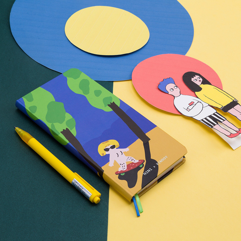 แพลนเนอร์ 2026 planner Kinbor2026 Handbook Weekly Planner Girl Diary Self-Filling Clock-In Notebook 