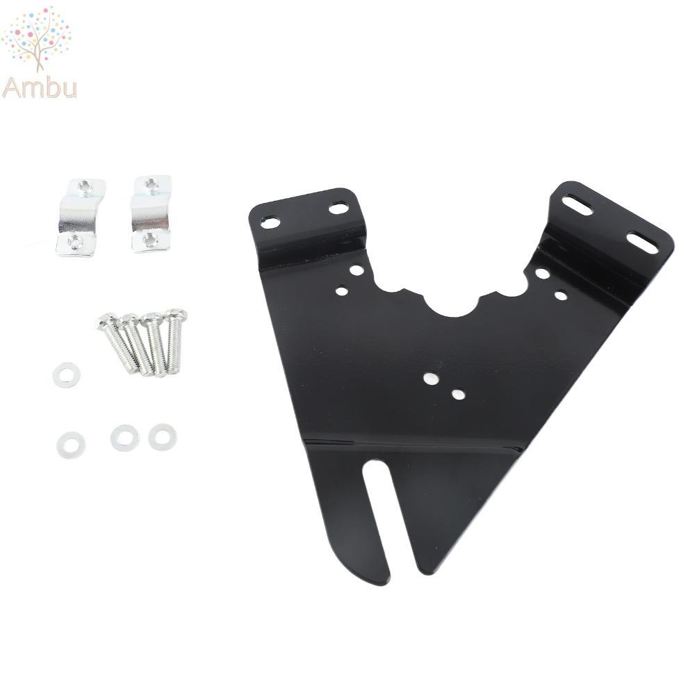 AMBU มอเตอร์แผ่นยึด,เหล็กน้ําหนักเบาไฟฟ้ามอเตอร์แผ่น,ทนทานสีดํามอเตอร์แผ่นยึดสําหรับ MY1016Z/MY1016Z