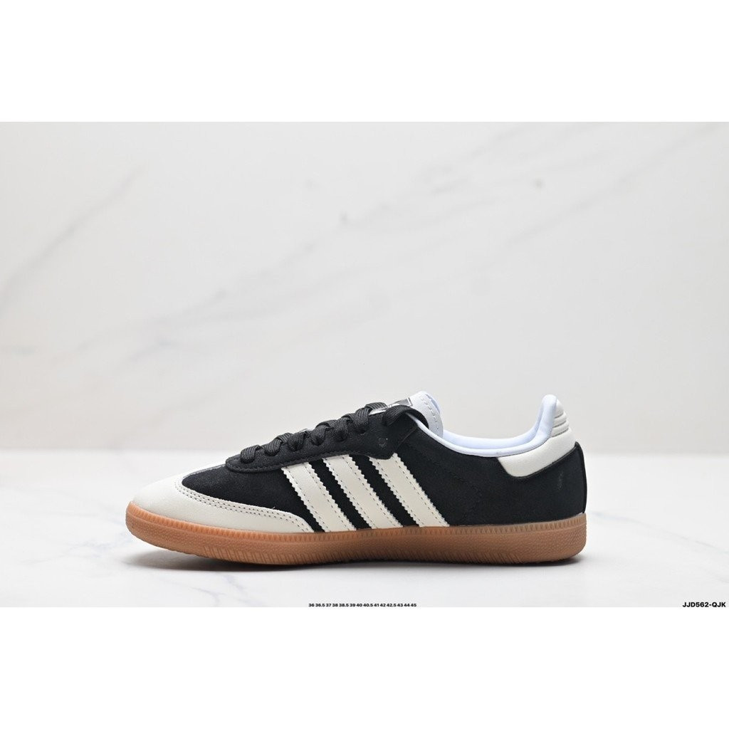 Sam/ba OG IE5836 รองเท้าบอร์ดลําลองตัดต่ํา unisex/สีเบจดํา