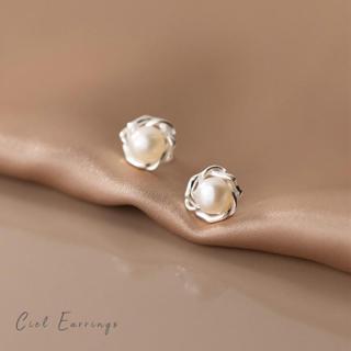 Ciel Earrings ต่างหูเงินแท้ S925 [MERCELO]